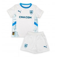 Olympique de Marseille Fußballbekleidung Heimtrikot Kinder 2024-25 Kurzarm (+ kurze hosen)